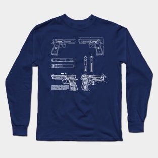 beretta m9 Long Sleeve T-Shirt